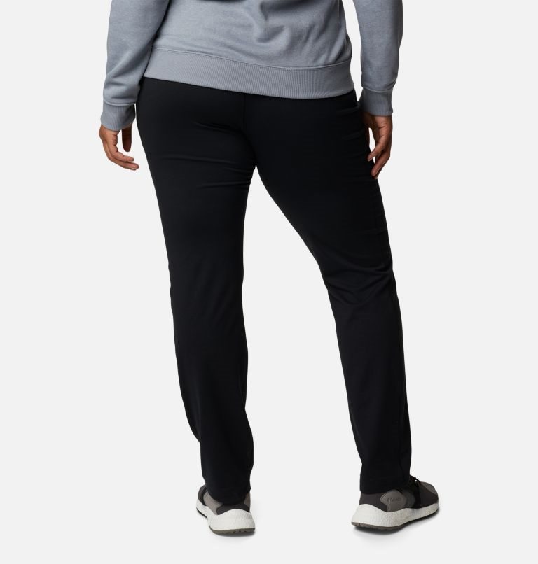 Women's Columbia Weekend Adventure Pants Black | Plus Size CA-D8L46